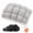 Gray, variant on Cooling Puff Pillows for Sleeping, Down Alternative Pillows for Side Back and Stomach Sleepers, Fluffy Breathable Bed Pillows with Soft Support