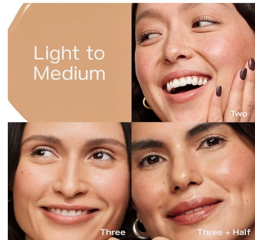 Saie Hydrabeam 0.2 Brightening & Hydrating Under Eye Concealer - HB Three & Half