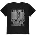 thumbnail image 1 of Halloween Human Dinosaur Costume Youth T Shirt, 1 of 1