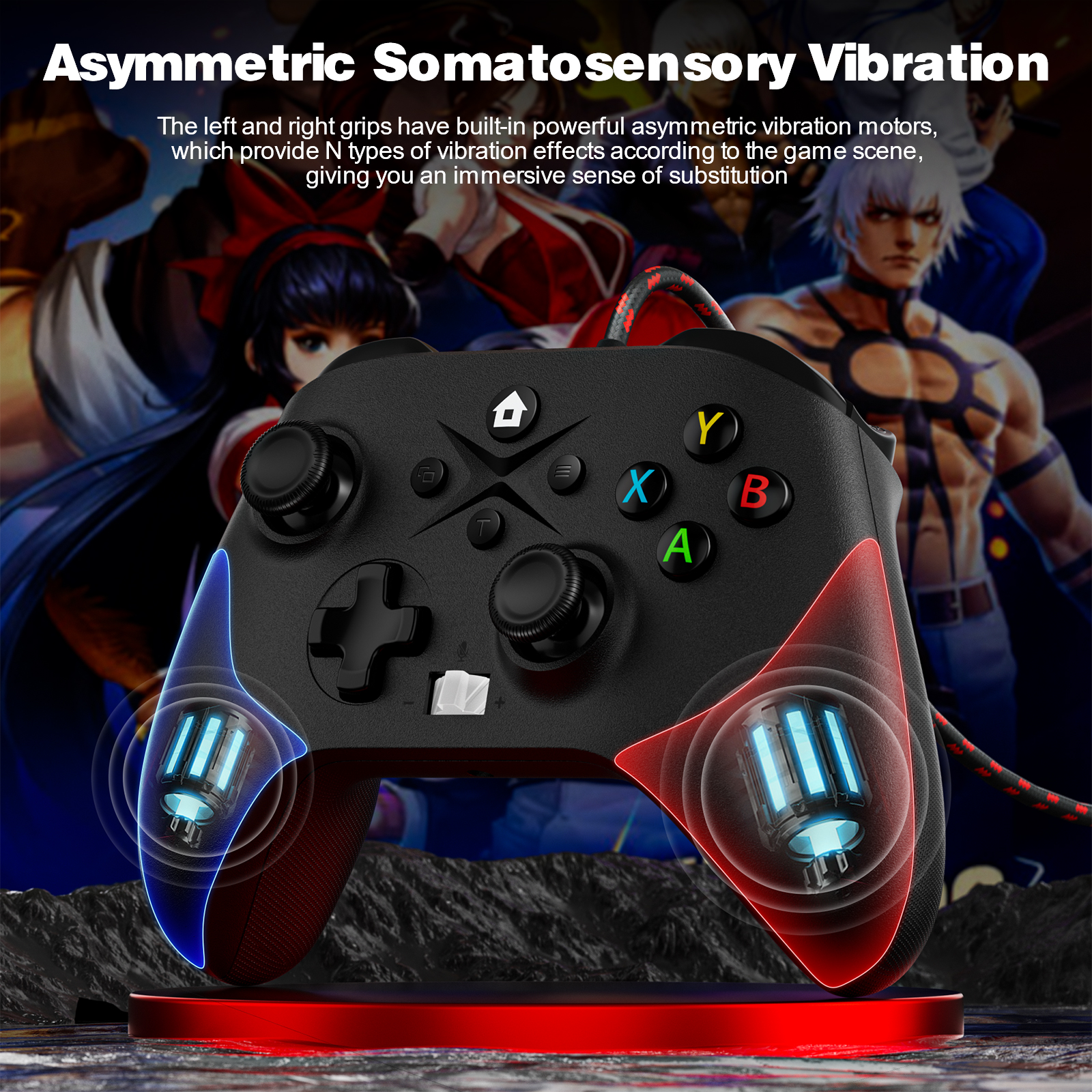 2 Pack Wireless Xbox One Controller, Compatible with Xbox One/One X/One S/Xbox Series S/Series X/PC