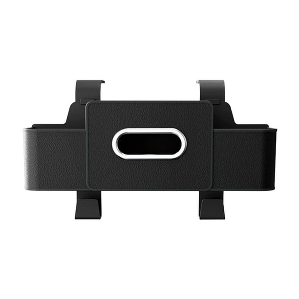 Organizador para respaldo de asiento de coche con portavasos para caja de pañuelo y ganchos para almacenamiento en los asientos traseros
