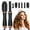 Black, variant on 2025 latest 6-in-1 Magic Wand! Salon Blow Dry Brush & Curler Combo - Get Frizz-Free, Voluminous Styles at Home (Travel-Friendly!) (Purple)
