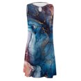 thumbnail image 4 of Vestido suelto con estampado de cuello redondo sin mangas informal de verano con estilo para mujer OAVQHLG3B Store lin121212, 4 of 5