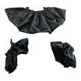 thumbnail image 4 of Conjunto de puños de cuello de , accesorio fotográfico, disfraz de Halloween para juego de rol de Negro, 4 of 8