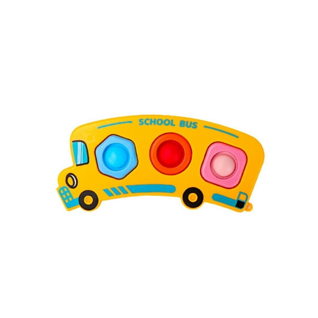 Agiferg Cartoon Bubble Decompression Toy Baby Educational Early Education Press Toy