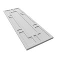 thumbnail image 6 of Ekena Millwork 12"W x 74"H True Fit PVC Hastings Fixed Mount Shutters, White (Per Pair - Hardware Not Included), 6 of 9
