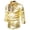 Gold, variant on Men's Solid Slim Fit Button Down Long Sleeve Dress Shirt for and Casual Wear M Gold