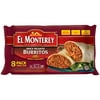 El Monterey Spicy Picante Burritos, 8 Pack Family Size
