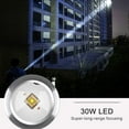thumbnail image 4 of Dvkptbk Flashlight 30W Blanc Mini Transparent Flashlight avec Pince Stylo Aimant Quatre Sources Flashlight Lumineux Essentiels de Camping, 4 of 9