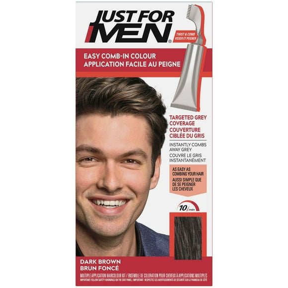 Just For Men Easy Comb-In Colour Dark Brown A-45, 1 Piece