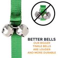 thumbnail image 6 of Mighty Paw Tinkle Bells | Hanging Dog Doorbells, Housetraining Doggy Door Bells for Pet Potty Training (Green), 6 of 8