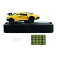 thumbnail image 3 of Xuanheng 1/64 Car Model Toy with Parking Number Plate Ornament Automotive Accessories Yellow, 3 of 8