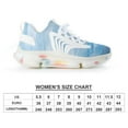 thumbnail image 2 of Colorful Marble Pattern Fashion Women's Nurse Shoes Casual Flat Sneaker Print Ladies Lace Up Light Walking Shoe Breathable Footwear, 2 of 8