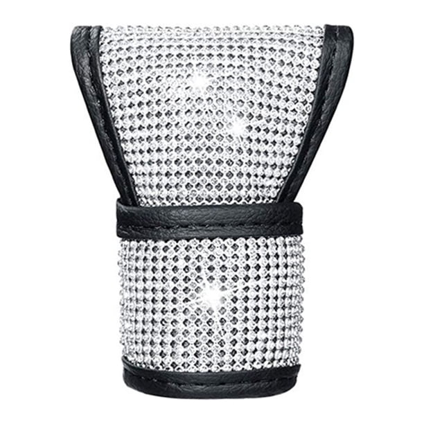 Cubierta de engranaje de cambio de coche con engranaje de perilla de coche de diamantes de cristal