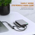 thumbnail image 3 of Adaptador divisor USB tipo C HUB 3.0 3.1 de 4 puertos multiusb OTG para HUAWEI, Xiaomi, Lenovo, Macbook, PC, accesorios de computadora, USB, gris, 3 of 5