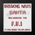 thumbnail image 2 of Lewis, Sheldon 20x20 Black Modern Framed Museum Art Print Titled - Santas FUI, 2 of 5