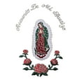 thumbnail image 4 of New Born Baby Boy Teen Christening Baptism Communion Formal White Paisley Suit Silver or Gold Guadalupe on Back SM-20, 4 of 5