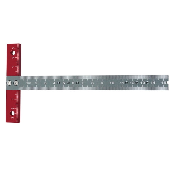 Aluminum Alloy T Shaped Square Ruler for Accurate Measuring and Marking Fangkenuo