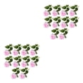 thumbnail image 3 of Flores Artificiales Toystoory 10 piezas para decoración de bodas Núcleo de polvo 2Conjunto, 3 of 6