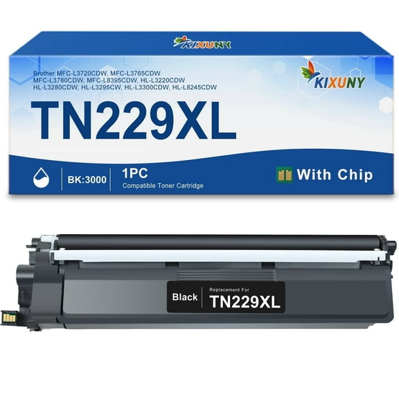 TN229XL TN229 Black Toner Cartridges Replacement for Brother TN229XL TN229 Toner High Yield