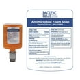 thumbnail image 5 of 1200 mL Pacific Blue Ultra Antimicrobial Foam Soap Manual Dispenser Refill - Pacific Citrus (4/Carton), 5 of 8