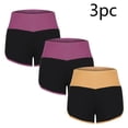 thumbnail image 2 of aidice 3pc Womens Athletic Shorts Summer Workout Slim Fitting Hot Pants Mini Running Shorts Activewear, 2 of 8