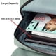 thumbnail image 4 of Mochila para portátil de 15,6/14 pulgadas para hombre y mujer, FEWOFJ, para ocio, negocios y escuela (verde), 4 of 4