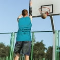 thumbnail image 5 of Naloa Not All Who Wander Design Basketball Jersey Reversible Men's Mesh Athletic Sports Shirts Training Practice S-4XLLarge, 5 of 6