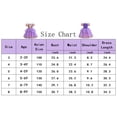 thumbnail image 3 of LOEL Girls Princess Dresses Birthday Cosplay Party Princess Dress up Purple Fairy Dress, 3 of 8