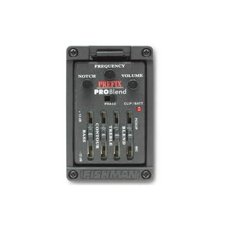 Fishman Prefix Pro Blend Onboard Guitar Preamp w/ Matrix Pickup - narrow