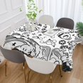 thumbnail image 2 of Yayeee Tablecloths for Rectangular Tables 60 x 60 inch Party Table Cover, Rainbows Clouds, 2 of 6