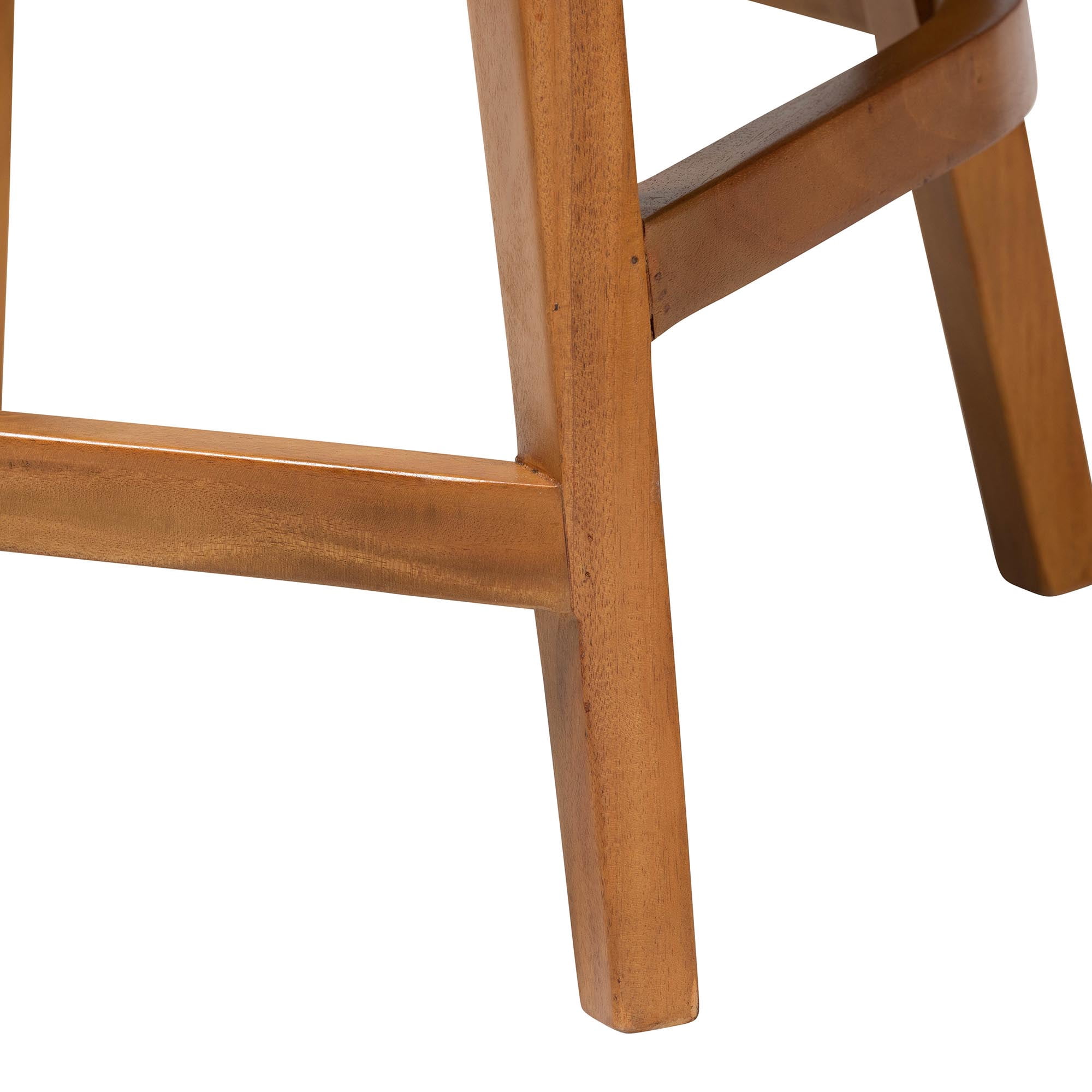 bali & pari Sabit Boho Counter Stool, Natural Brown
