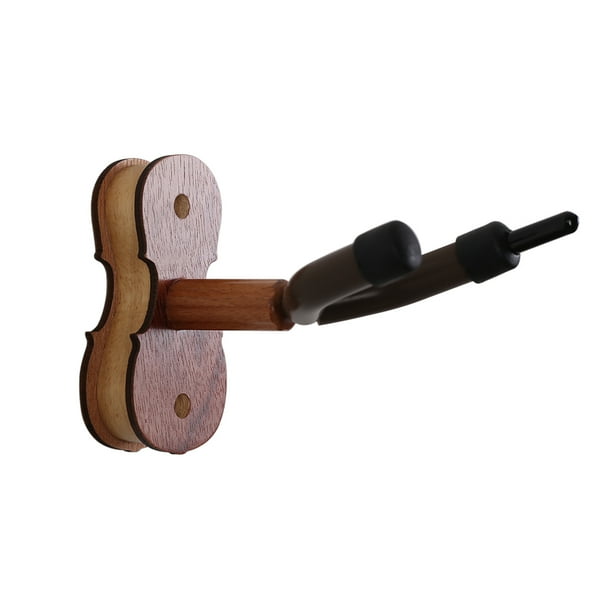 GeweYeeli Violin Stand Solid Wood Violin Wall Hanger Hook Violin