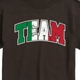 thumbnail image 2 of Instant Message - Team Italy - Italian Flag - Sports Pride - Men's Short Sleeve Graphic T-Shirt, 2 of 5