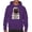 Purple, variant on Am I Puggin You Unisex Hoodie Funny Pug Puppy Dad Dog Mom Pet Lover Life
