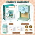 thumbnail image 2 of Beefunni Coffee Maker Toy Set for Kids, Wooden Kitchen Accessories Coffee Play Set, Pretend Play Toy for Toddlers Girls Boys Age 3 4 5 6 Years Old, Birthday Gift, 2 of 6
