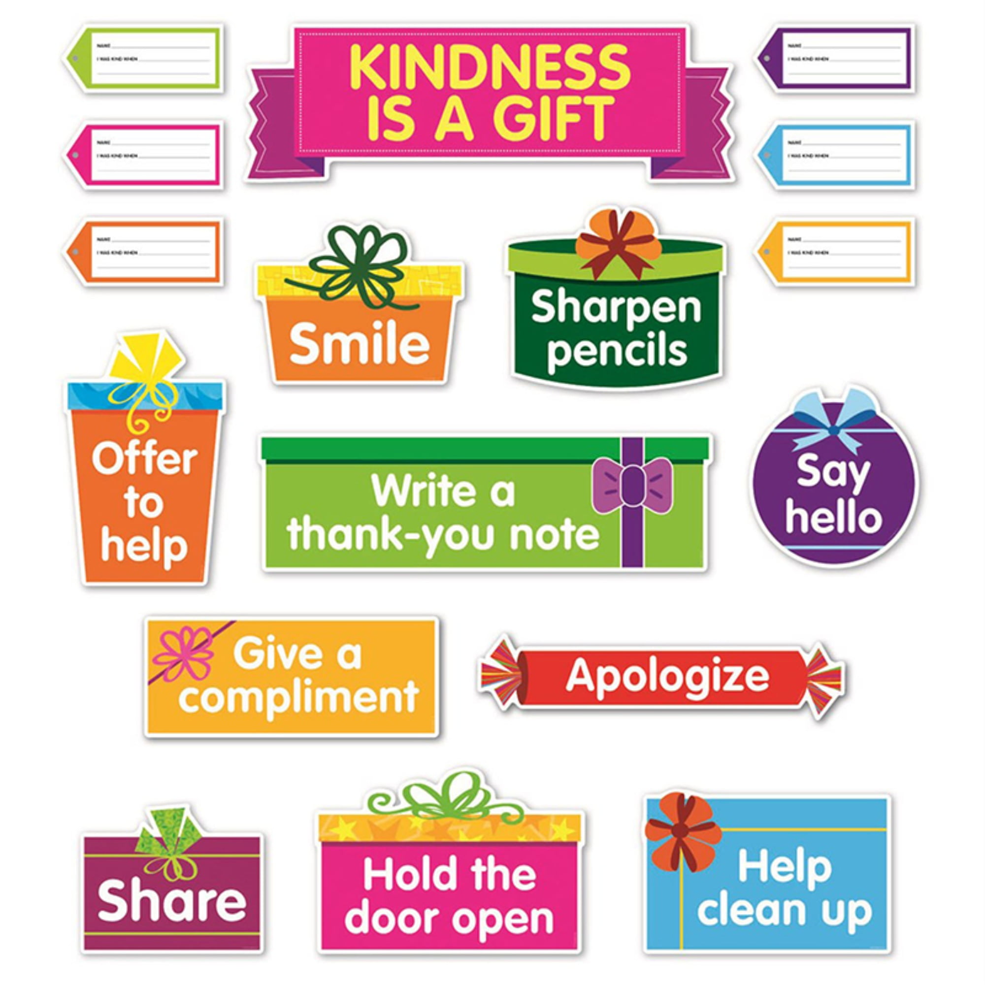 Kindness Is a Gift Bulletin Board