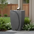 thumbnail image 2 of Algreen Madison Rain Barrel, 49 Gallon, Charcoalstone Resin, 2 of 10