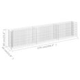 thumbnail image 4 of vidaXL Gabion Raised Bed Galvanised Steel 270x30x60 cm, 4 of 4