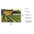 thumbnail image 2 of Maison Merlot - Tuscany Italy - Italian Farm Vineyards - From an Original Watercolor Painting by Robin Wethe Altman - Master Art Print (Unframed) 13in x 19in, 2 of 4