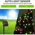 thumbnail image 3 of Luz Solar Exterior 60 LED 10 M ZHAOCHENG Impermeable IP65 8 Modos de Iluminación, 3 of 5