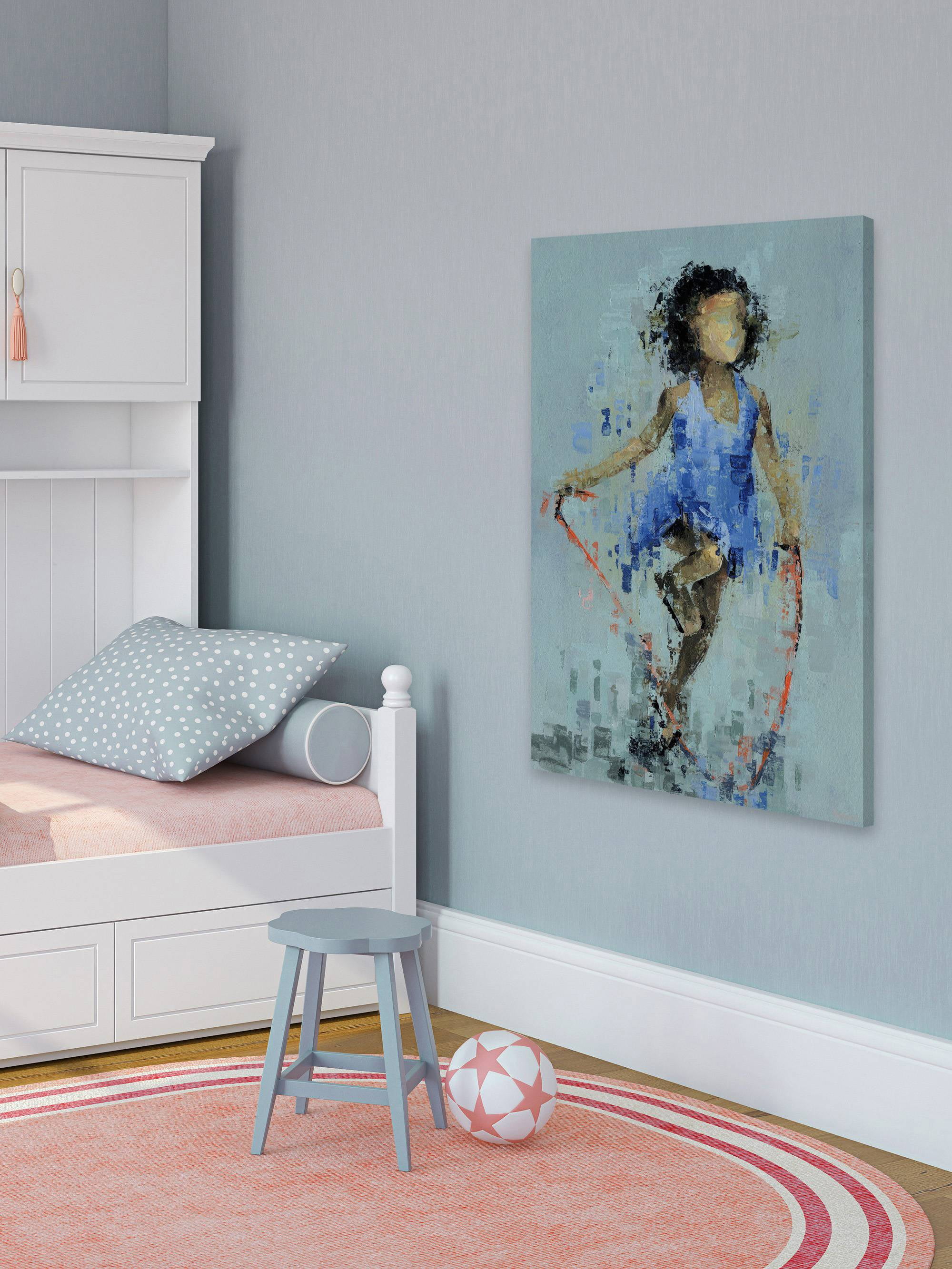 Parvez Taj Skipping Rope Canvas Wall Art