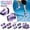 A-11*8*1", variant on Underwater Leg & Glute Trainer Foot Straps, Elastic Resistance Ankle Bands for Pool Water Aerobics & Lower Body Workout For Fitness (A-11*8*1")