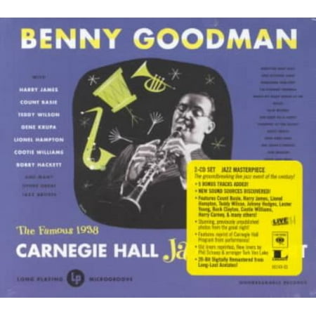 Benny Goodman Live At Carnegie Hall 1938 Complete Cd Walmart Canada