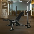 thumbnail image 2 of Soozier Weight Bench with Squat Racks, Leg Developer, Weight Plate Stand, 2 of 10