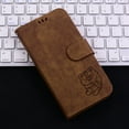 thumbnail image 5 of Compatible with Samsung Galaxy A34 5G Embossed Cute Tiger Flip Folio Wallet Case Card Pocket Holder Cover, 5 of 5