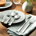 thumbnail image 2 of Oneida Madison Avenue 20-Piece Stainless Steel Flatware Set with Silver Handles (Service for 4), 2 of 4