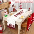 thumbnail image 1 of Camino de mesa navideño para decoración del hogar, mantel, cubierta de mesa, regalos de Navidad, Noel, Año Nuevo 2023, 2024, 1 of 4