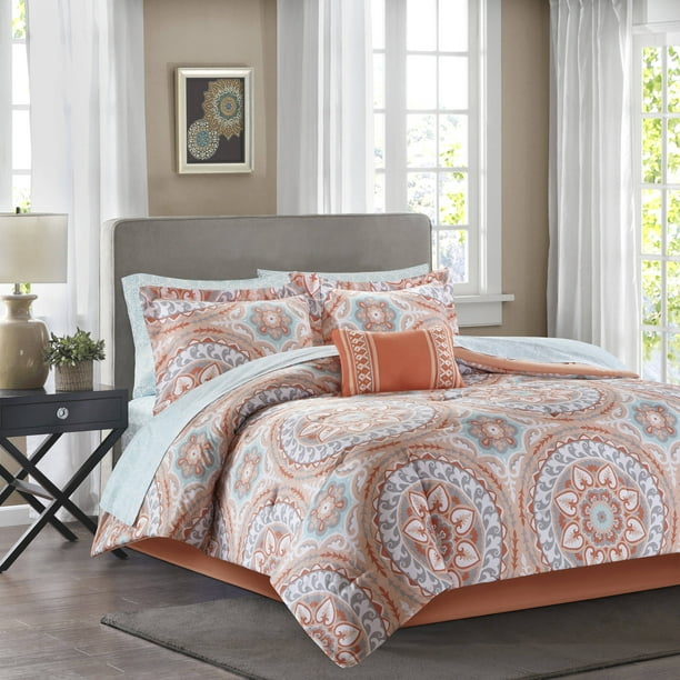 Home Essence Nepal Bed In A Bag Comforter Bedding Set Walmart