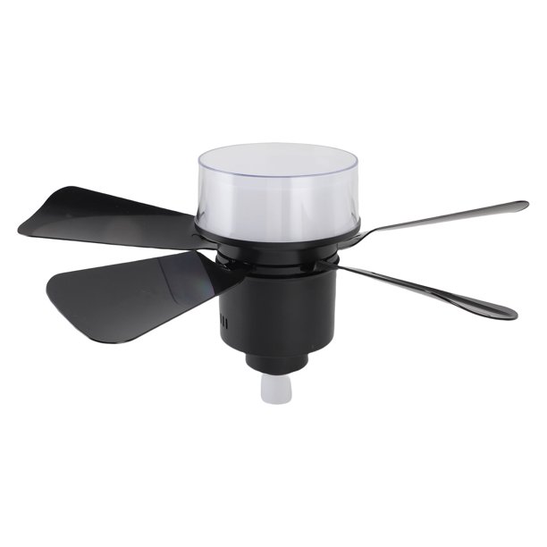 Ventilador De Techo Con Luz De Ventilador LED Moderno Ligero, Con Control Remoto, Función De Temporizador De Aplicaciones, Operación Tranquila Para El Hogar, Base E26/E27, Ideal